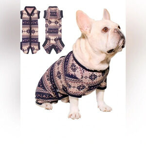 TONY HOBY Dog Sweater, Dog Winter Sweater, Knitted Warm Dog Shirt